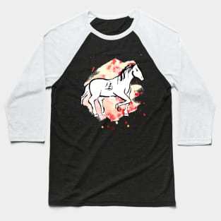 The Horse Chinese Zodiac Baseball T-Shirt